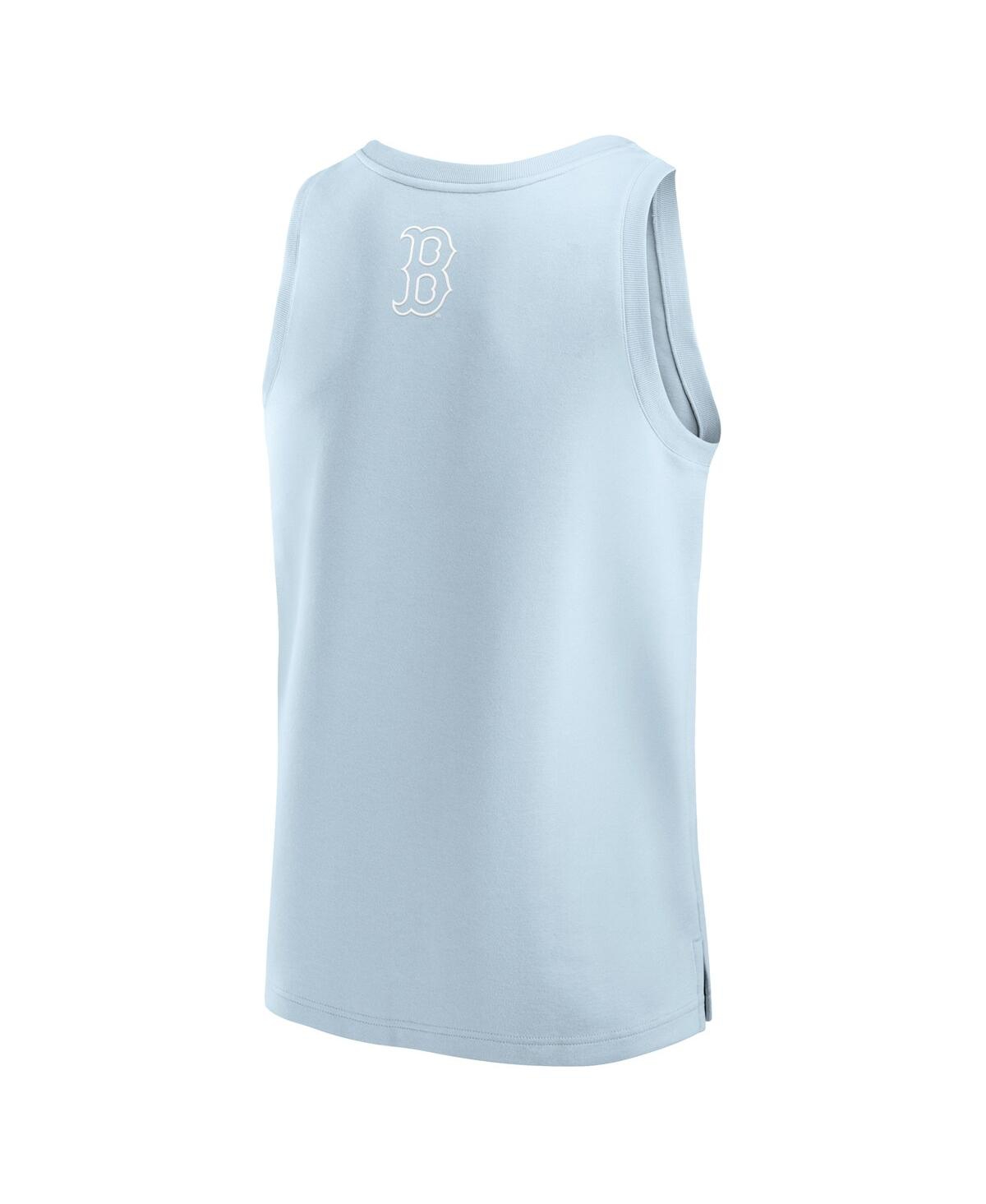 Fanatics Men's Light Blue Boston Red Sox Elements Tank Top In Light Blue