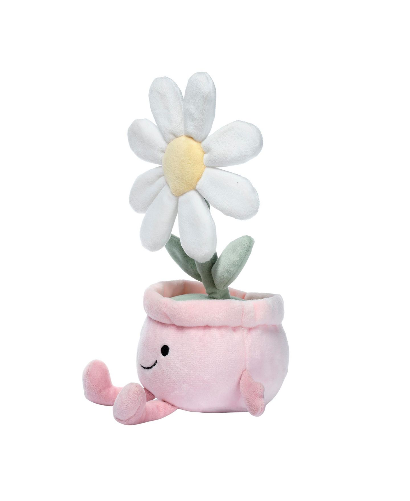 Детская мягкая игрушка Lambs & Ivy Daisy Dreams 11" Poseable-Velour Plush, цвет: Розовый — фото 2