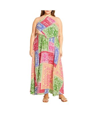 CITY CHIC Plus Size Love Anthem Maxi Dress Macy s