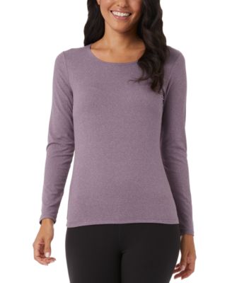 Women's Long-Sleeve Scoop-Neck Top 