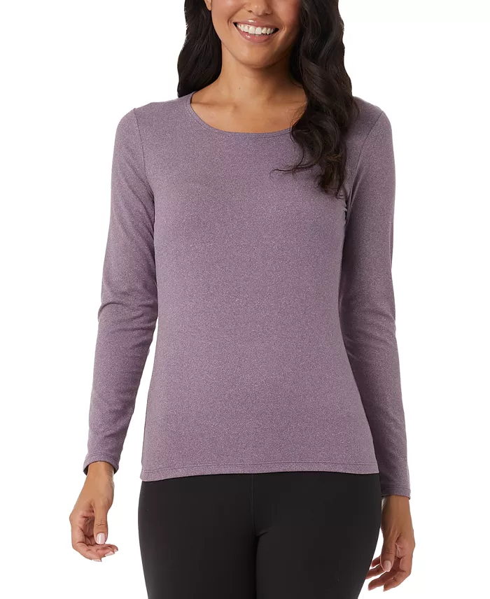 Women's Long-Sleeve Scoop-Neck Top - thumbnail 7
