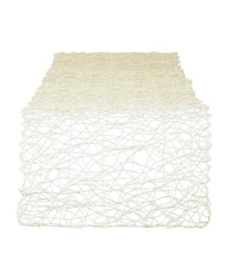 Woven Paper Table Runner, 14"x72 "