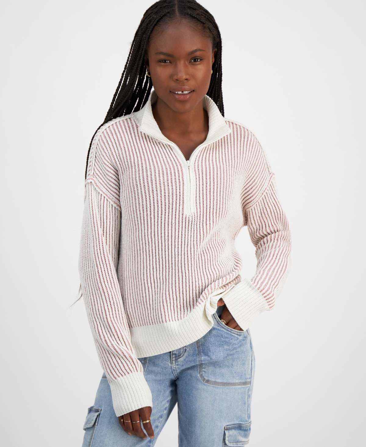 Juniors chenille sweater discount