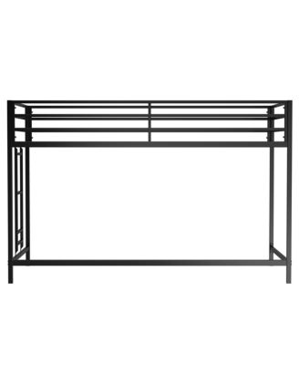 Adam junior twin loft bunk black