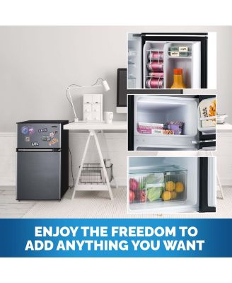 3.1 Cu. Ft. Compact Mini Refrigerator with Freezer