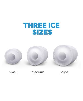 Countertop 50 lbs. of Ice a Day Bullet Ice Maker in Stainless Steel