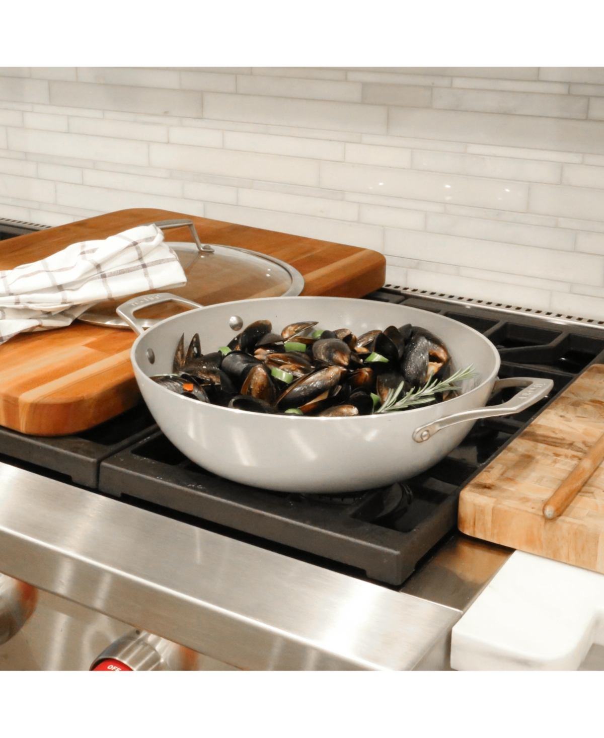 Techef - CeraTerra - 5 Quart Chef Pan