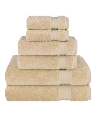 American Soft Linen Bekos Premium 100% Turkish Cotton 6-Piece Bath Towel Set - Macy's