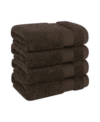 Bekos Premium 100% Turkish Cotton 4-Piece Washcloth Set