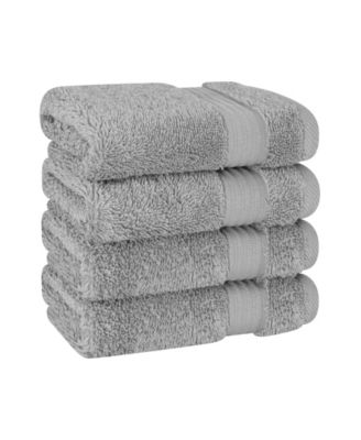 Bekos Premium 100% Turkish Cotton 4-Piece Washcloth Set