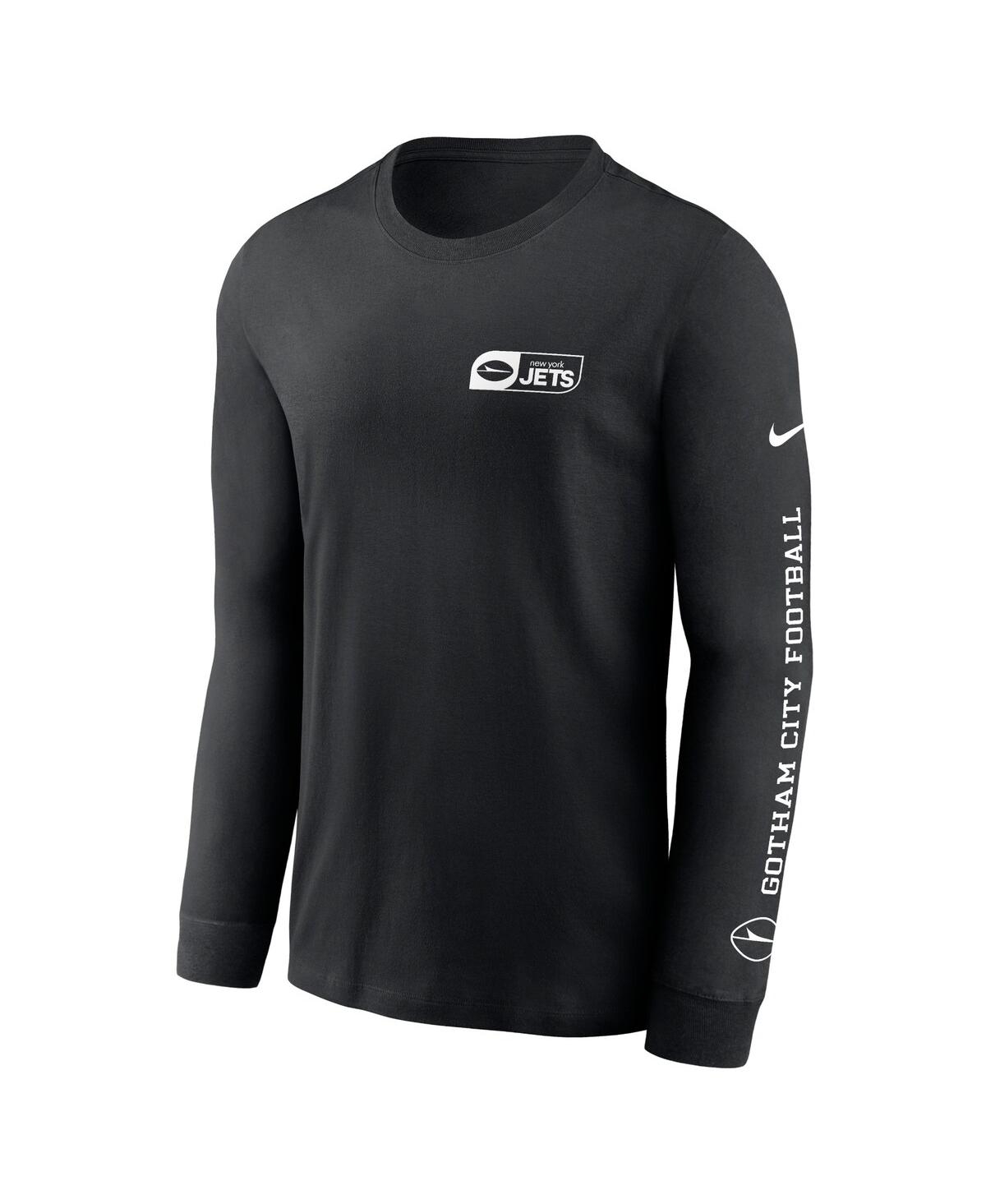 Nike Men'sNew York Jets All Out Long Sleeve T-Shirt - Black