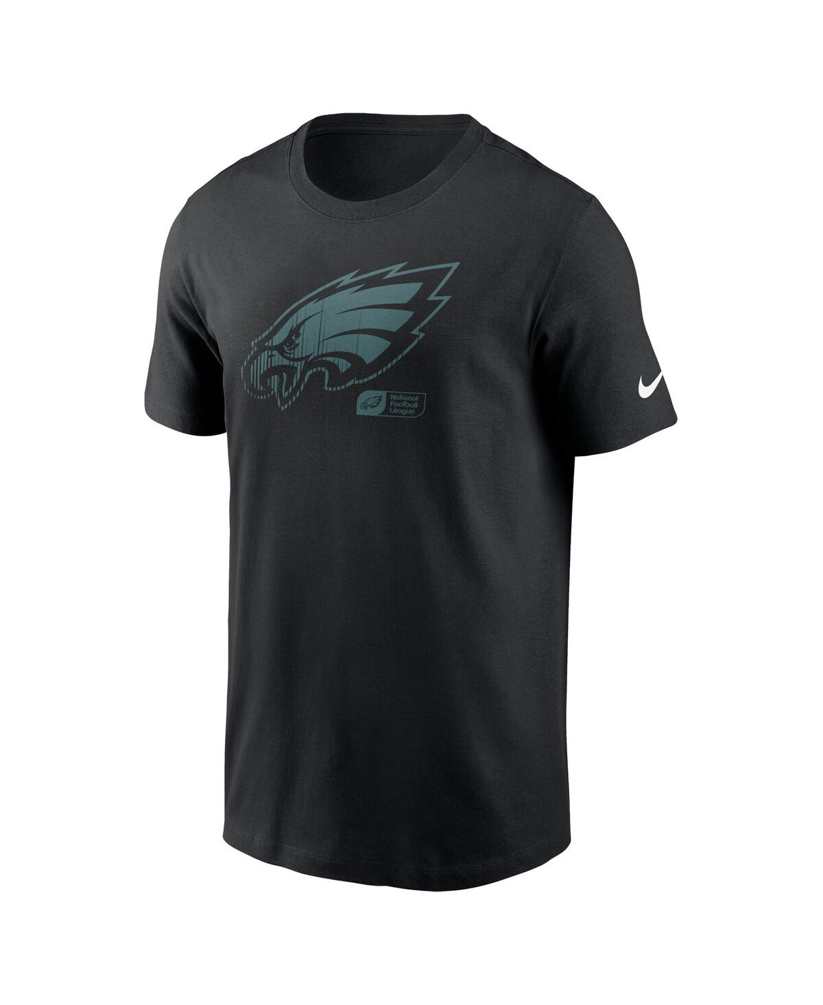 Nike Men'sPhiladelphia Eagles Faded Essential T-Shirt - Black