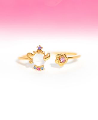 Disney Multi-Color Beauty the Beast Mrs. Potts Ring