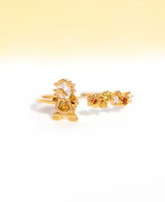 Disney Multi-Color Beauty the Beast Cogs Worth Ring