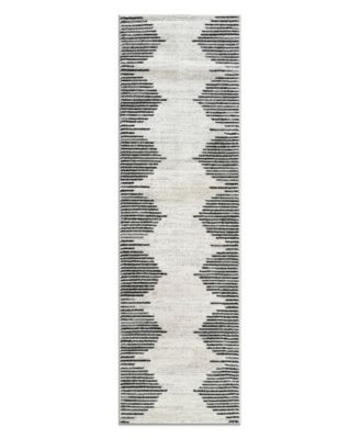 Main Street Rugs County 379 2'x7' Runner Area Rug - Macy's