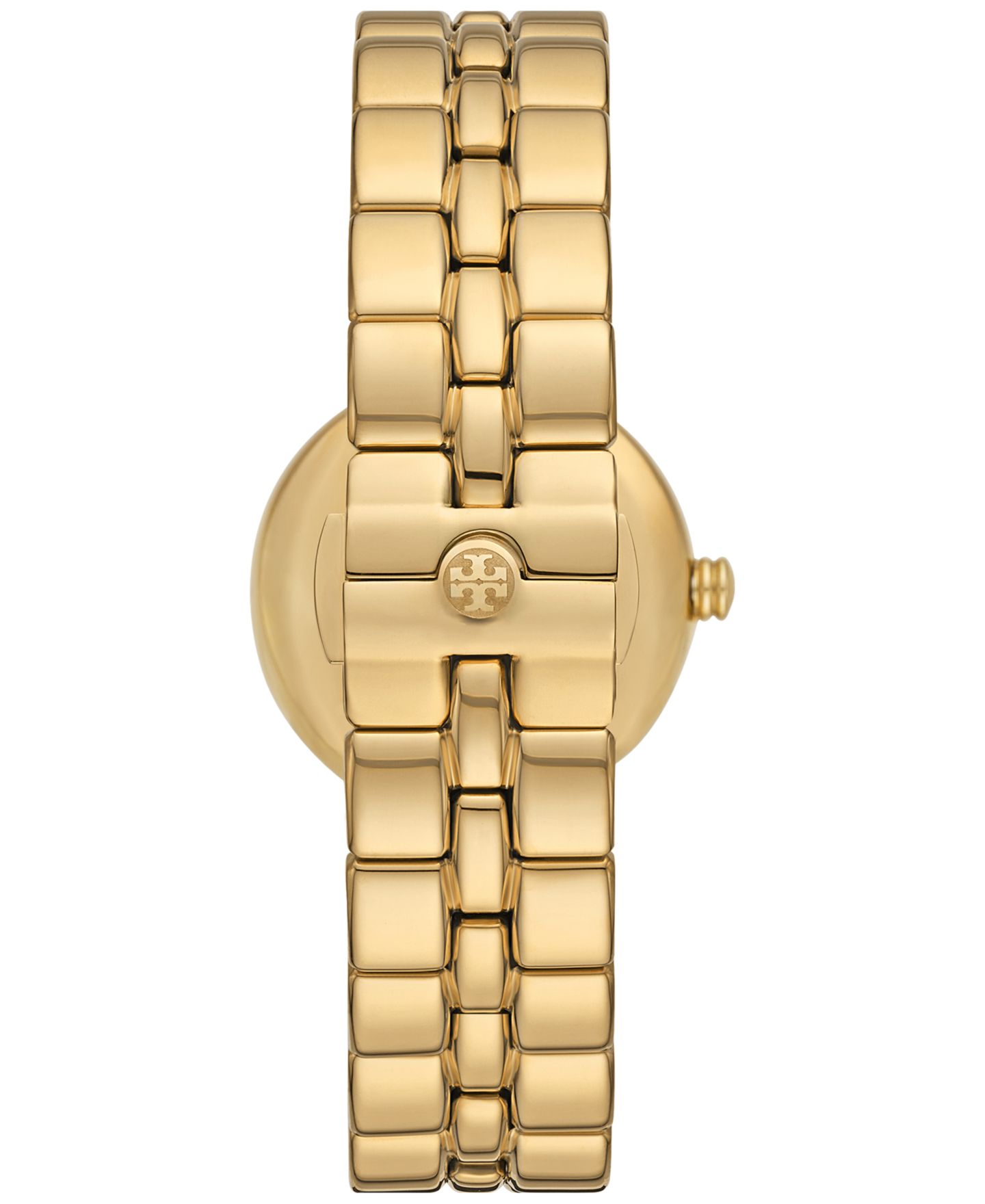 Женские часы Tory Burch The Kira Gold-Tone Stainless Steel Bracelet Watch 30mm — фото 3