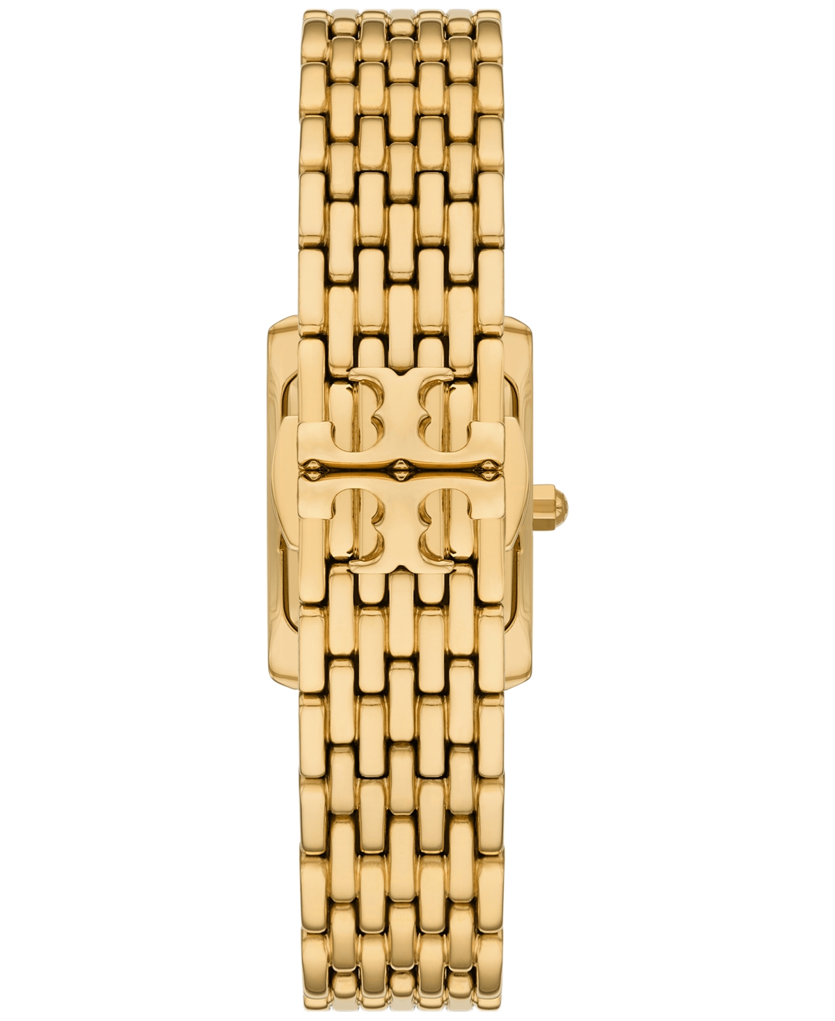 Shop Tory Burch Women's The Eleanor Quartz Gold-tone Stainless Steel Bracelet Watch 19mm In No Color