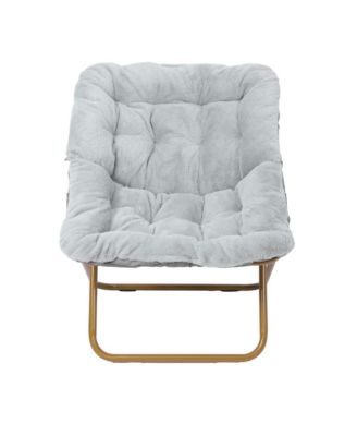 Aisling Oversized Folding Saucer Chair For Dorm, Bedroom