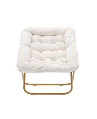 Aisling Oversized Folding Saucer Chair For Dorm, Bedroom