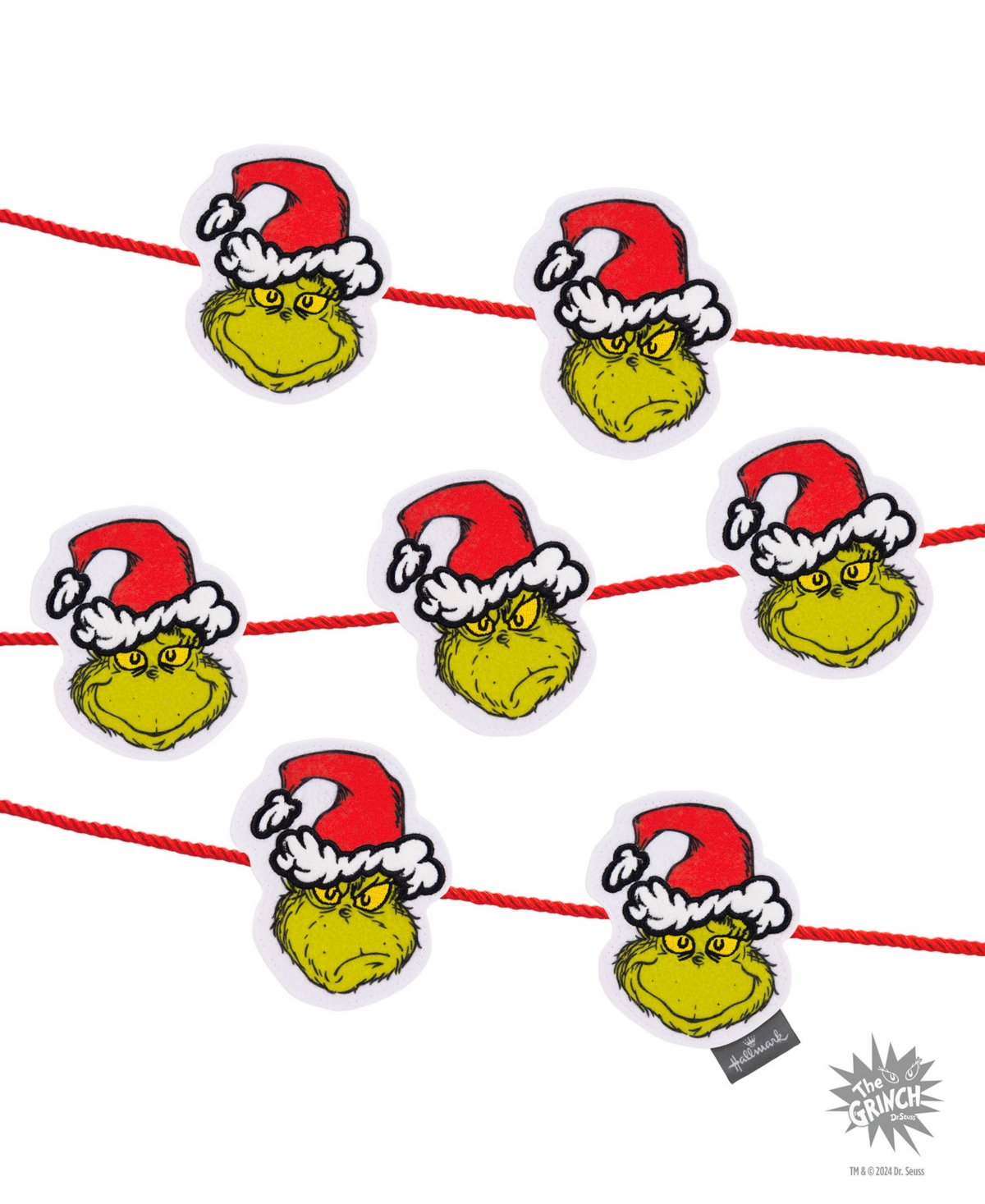 Hallmark Dr. Seuss's Grinch Christmas Garland - Multi-colored