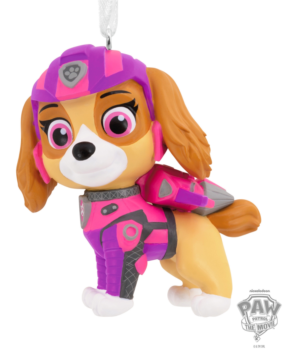 Hallmark Paw Patrol: The Movie Skye Christmas Ornament In Multi-colored