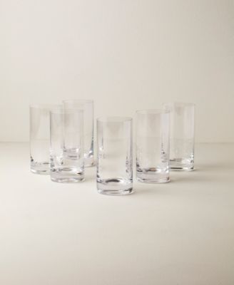 Tuscany Classics Cylinder Highballs, Set Of 6