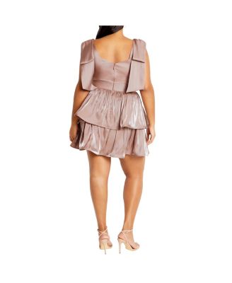 Plus Size Betty Bow Dress