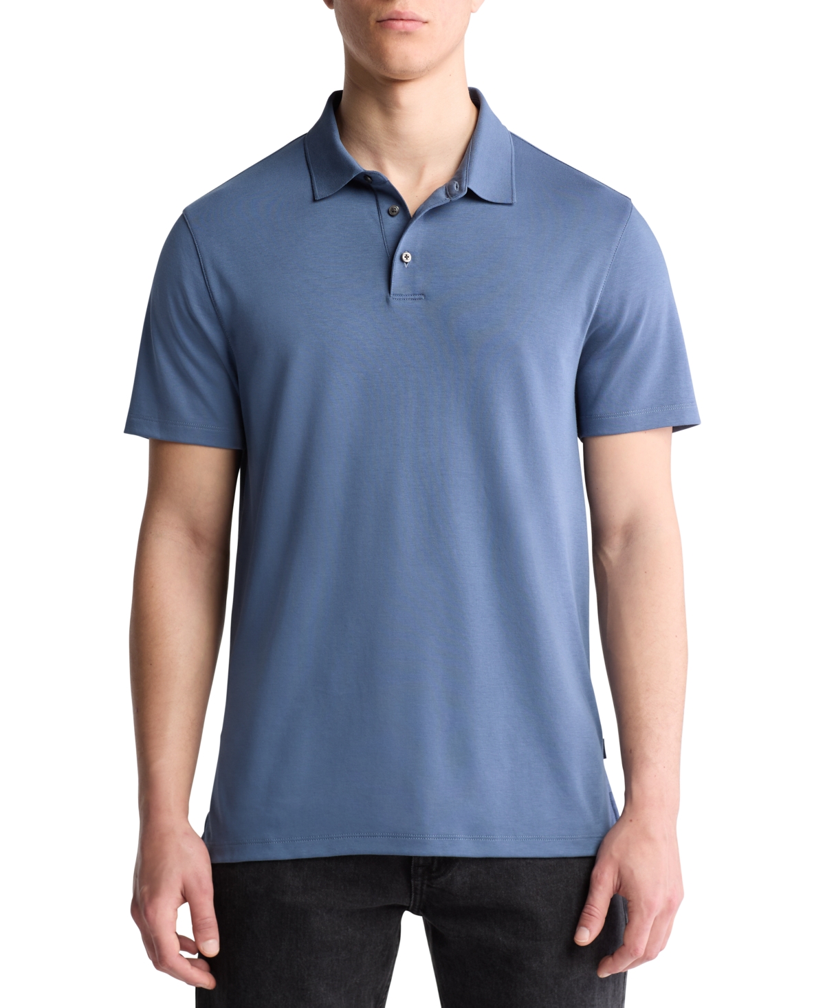 Calvin Klein Men's Short Sleeve Supima Cotton Polo Shirt