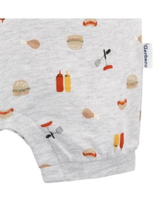 Baby Girls Collared Romper