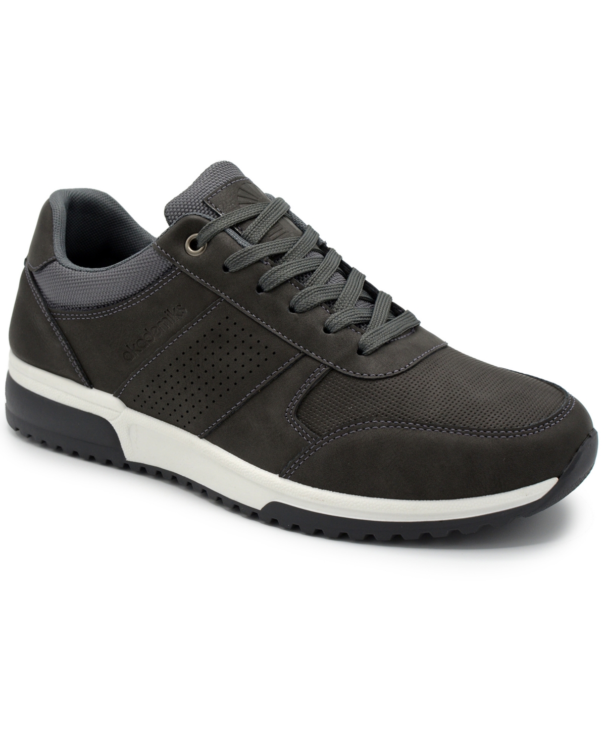 Shop Akademiks Men's Point 2.0 Court Sneakers In Grey