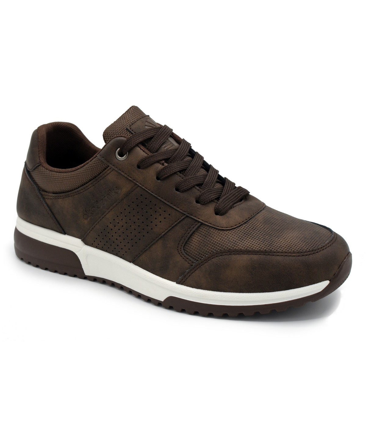 Shop Akademiks Men's Point 2.0 Court Sneakers In Brown