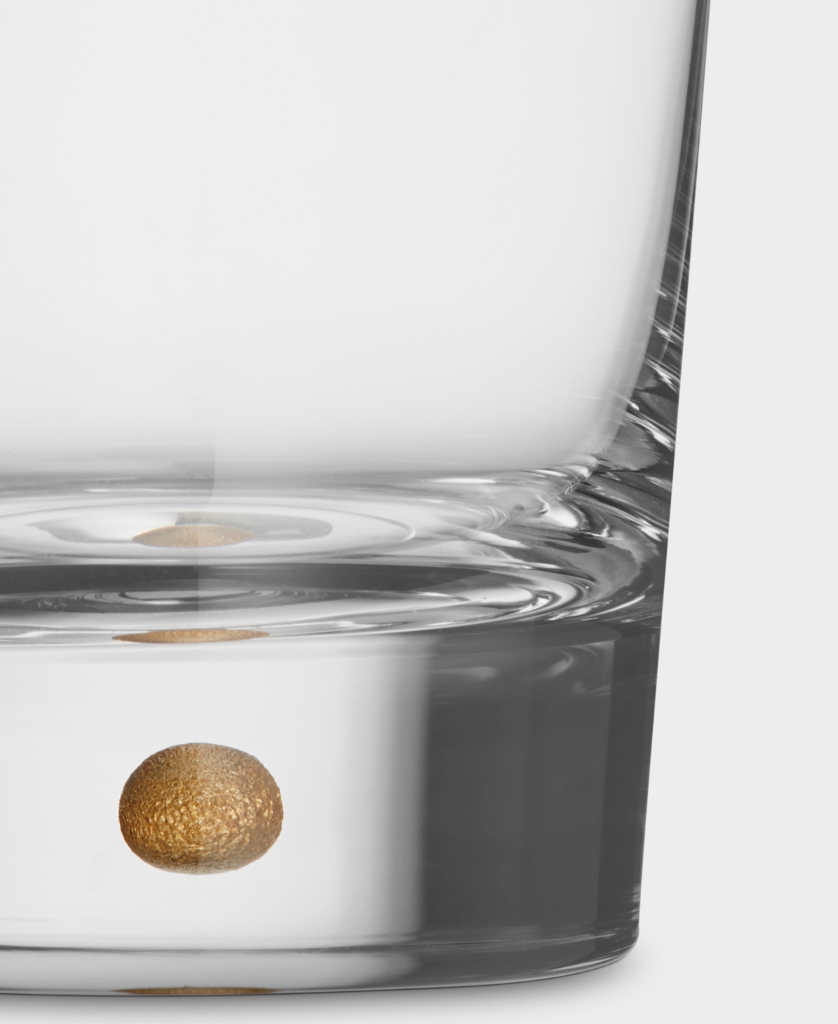 Orrefors Intermezzo Dof Stemware Set Of 2 In Gold