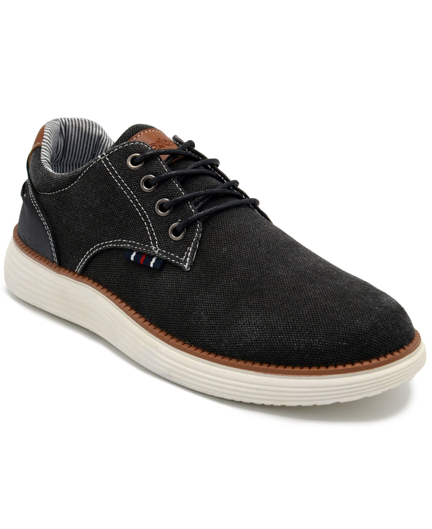 Мужские кроссовки Akademiks Dayton Chambray Casual, цвет: Чёрный — фото 1