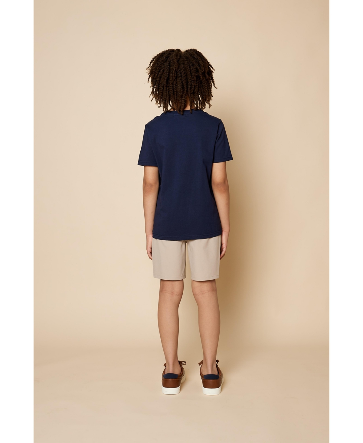 B by Brooks Brothers Big Boys Football Graphic T-Shirt