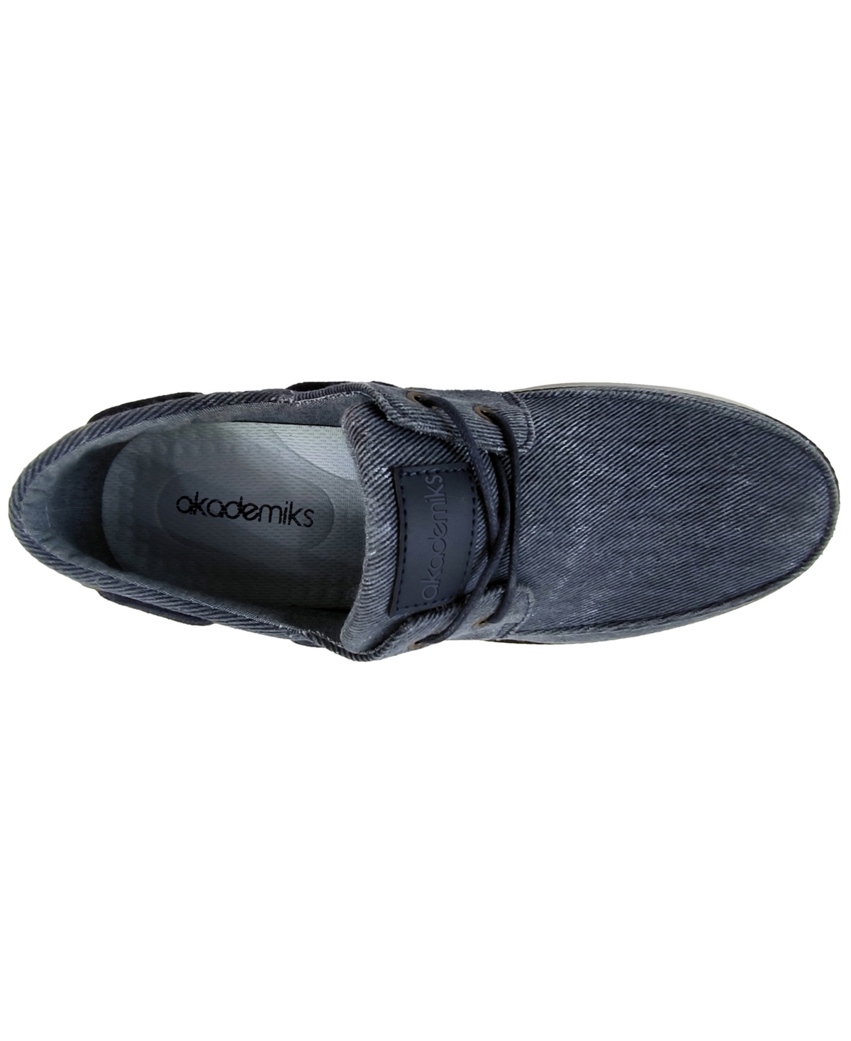 Akademiks Knox Boat Shoe In Grey