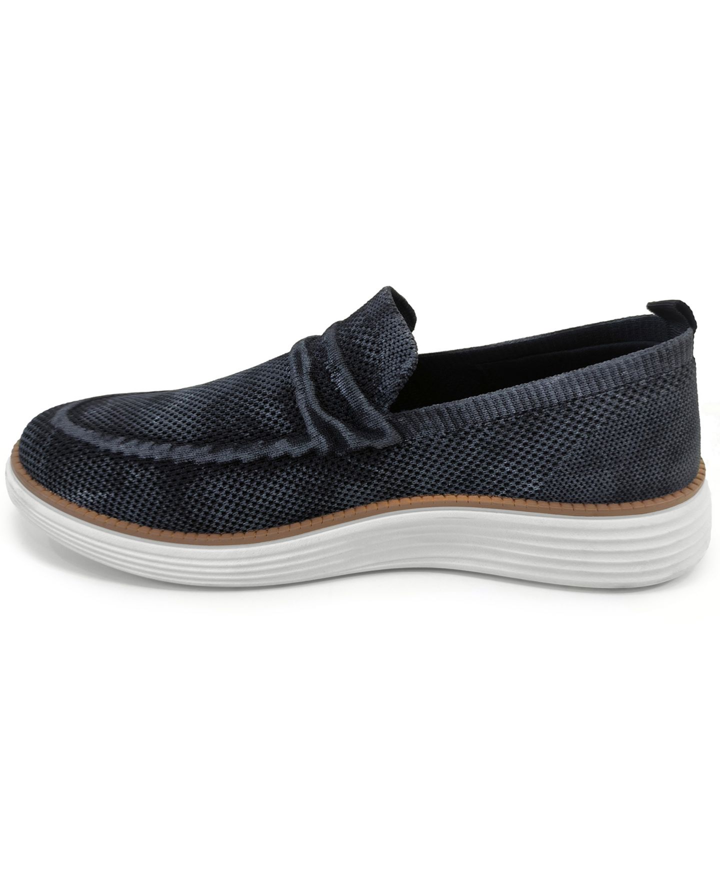 Мужские кроссовки Akademiks Dayton Slip-On, цвет: Чёрный — фото 4