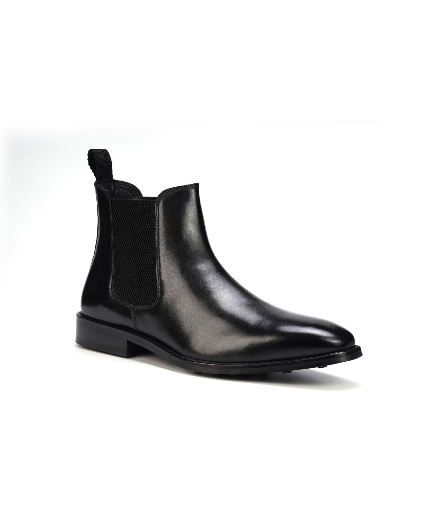 Мужские ботинки Anthony Veer Thomas Leather Pull Up Chelsea, цвет: Чёрный — фото 1