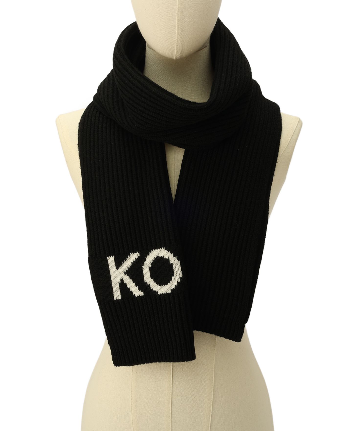 Женские комплекты Michael Kors Fisherman's Rib Beanie and Scarf Boxed Gift Set, цвет: Чёрный — фото 6