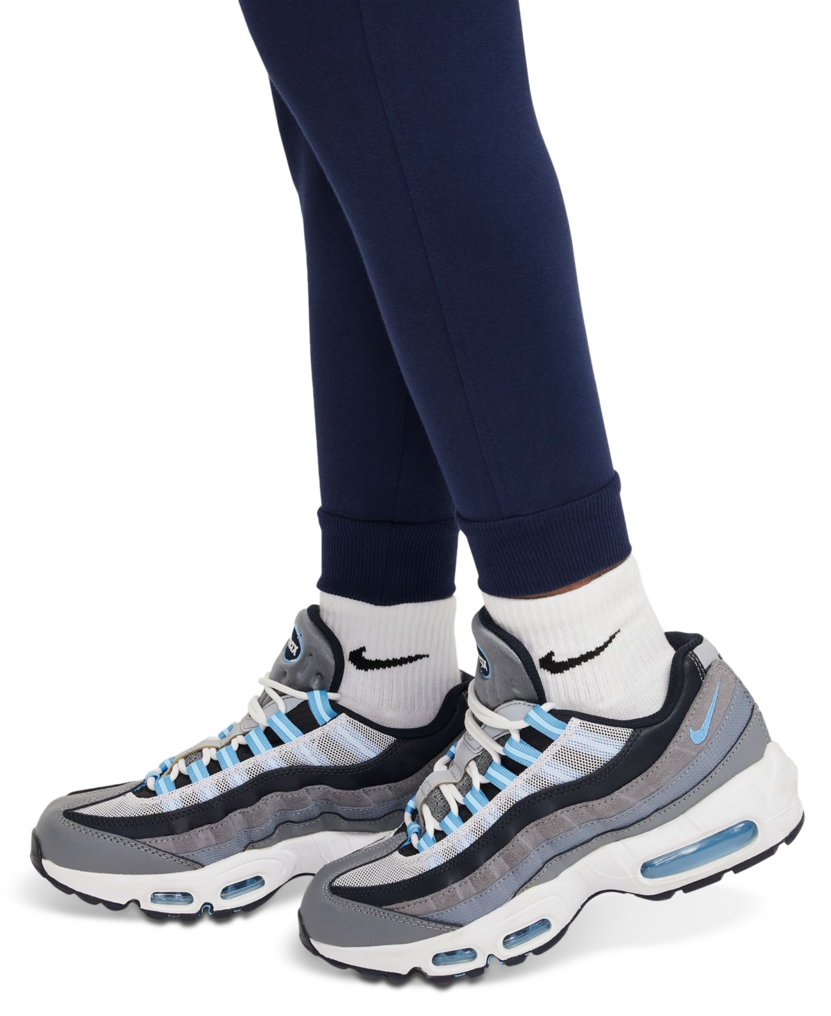 Nike Big Kids Sportswear Club Knit Joggers -midnight Navy/white