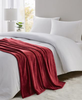 Cozy Plush Printed Throw, 50" x 70", Exclusively at Macy’s