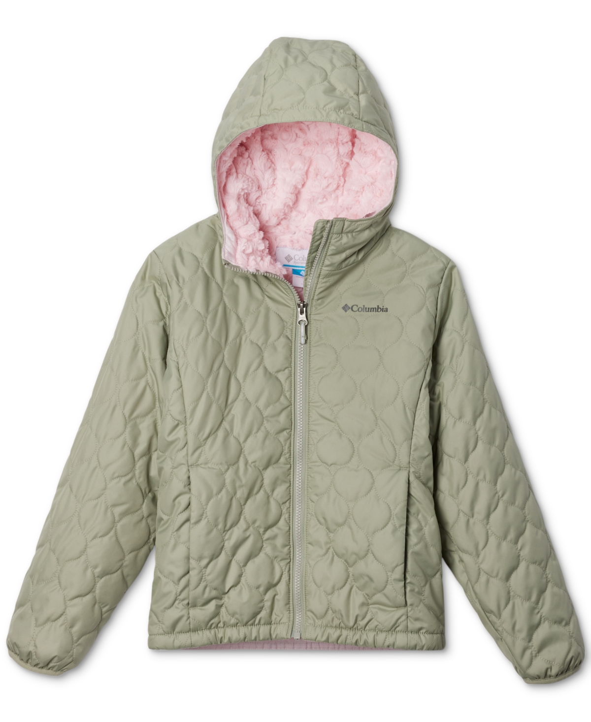 Columbia Big Girls Bella Plush Ii Fleece-Lined Full-Zip Hooded Jacket