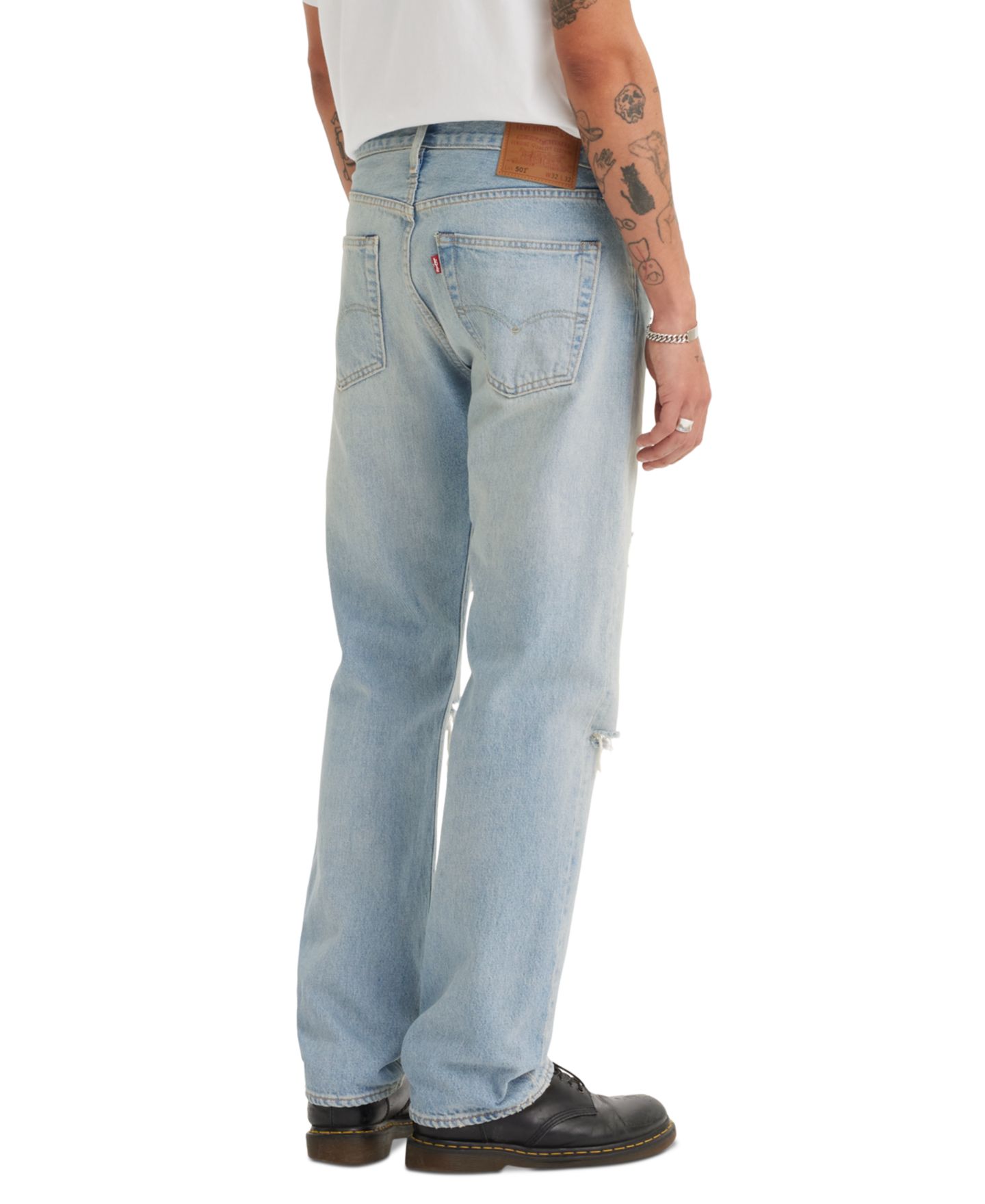 Мужские джинсы Levi's 501® Originals Marching Meadow Distressed — фото 2
