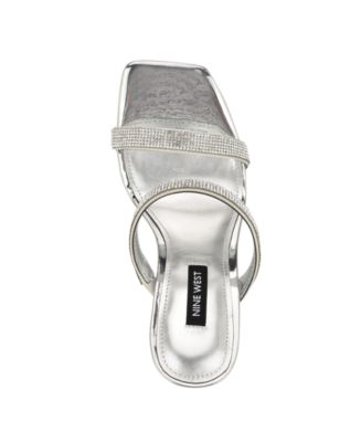 Women's Yogirl Square Toe Slip-On Dress Sandals