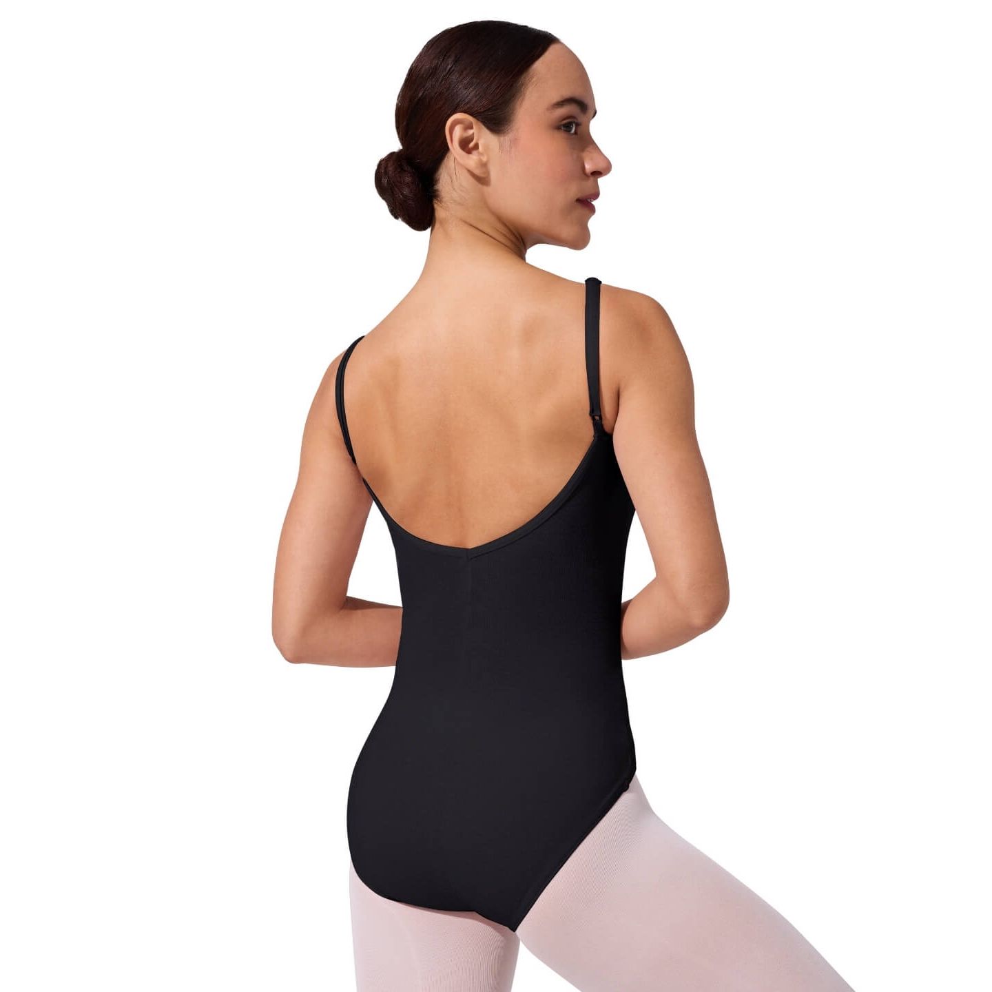 Женский топ Capezio Camisole Leotard w/ Adjustable Straps, цвет: Чёрный — фото 2