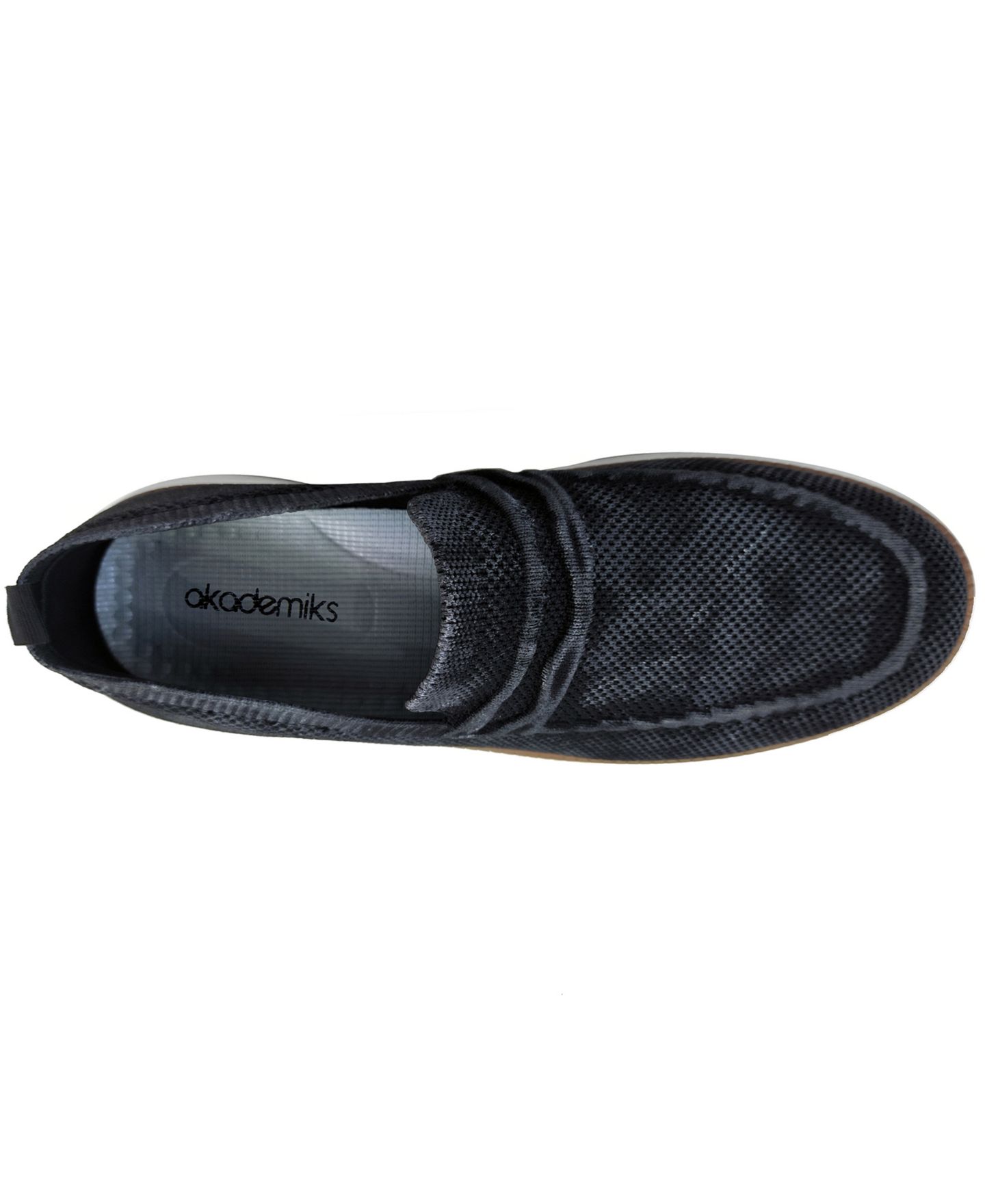 Мужские кроссовки Akademiks Dayton Slip-On, цвет: Чёрный — фото 3