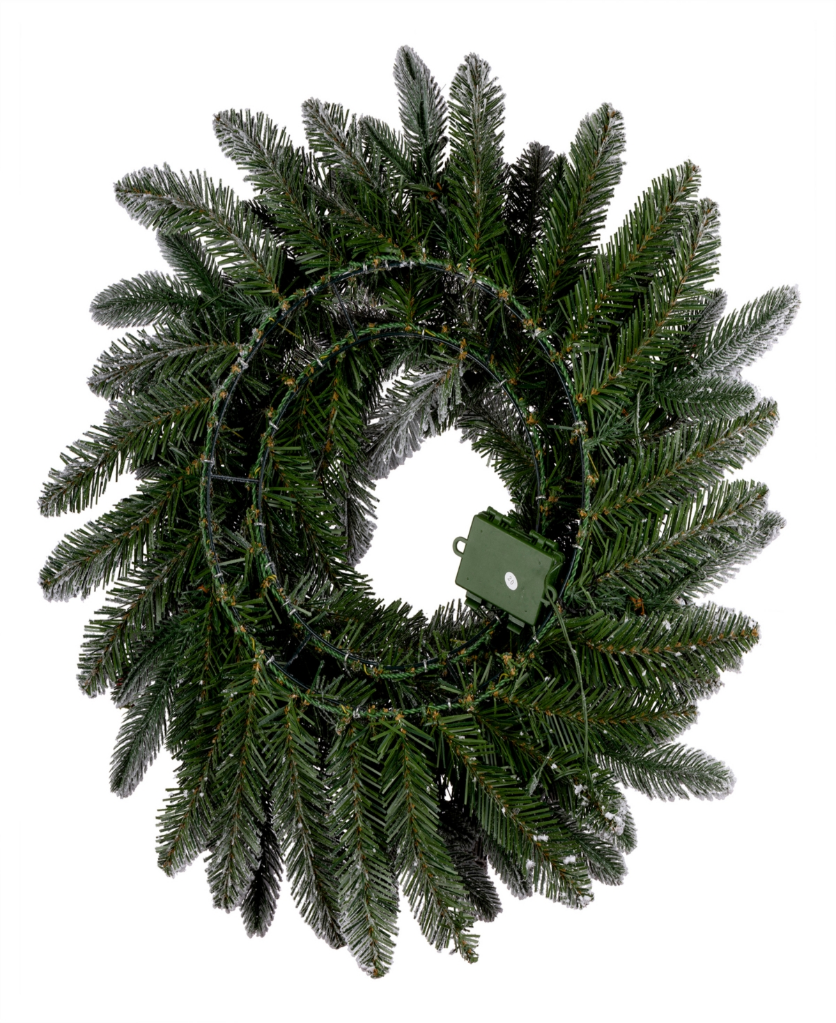 National Tree Company Snowberry Pine Wreath, Inches
