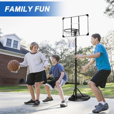 Streamdale Grow-with-Kids Adjustable Basketball Hoop for Indoor and Outdoor Play
