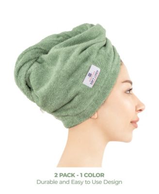 2-Pack Hair Drying Towels, 26" x 13"