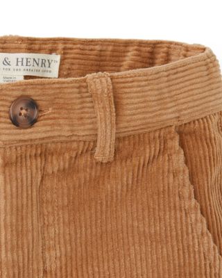 Toddler Boys Organic Corduroy Pant