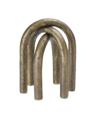 Set of 2 Modern Metal Arches Sculptures for Contemporary Deco